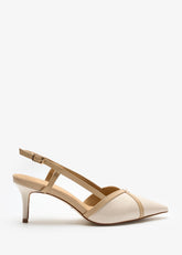 زوي-أبيض عاجي/بيج